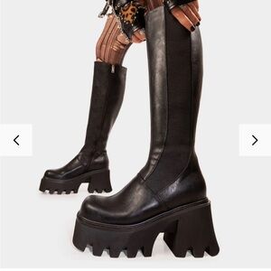 LAMODA for you chunky knee boots